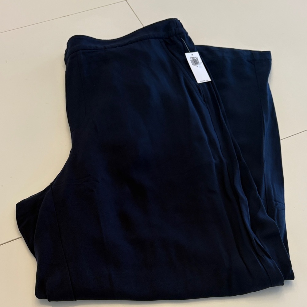 Women’s Old Navy High Rise Playa Wide Leg Blue Pants